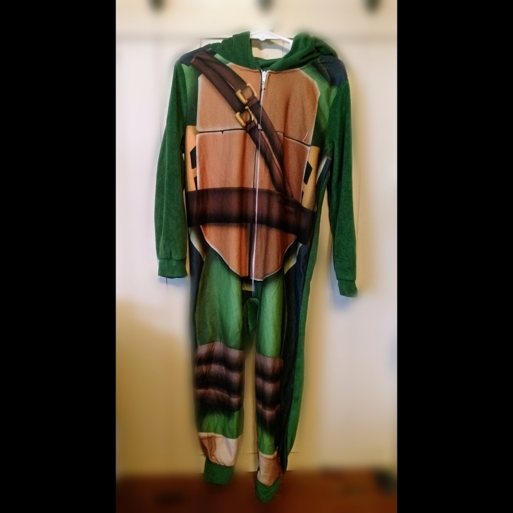 "Leonardo" Ninja Turtles PJ onesie